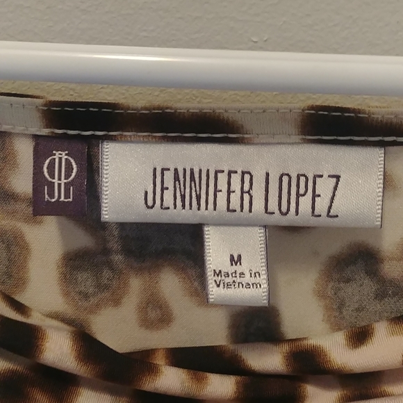 Jennifer Lopez Eternal Beauty Shaped Leopold Dress NWT Size Medium - Picture 5 of 15